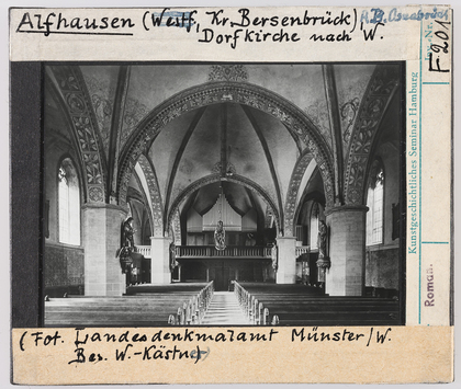 Vorschaubild Alfhausen: Kirche nach Westen 